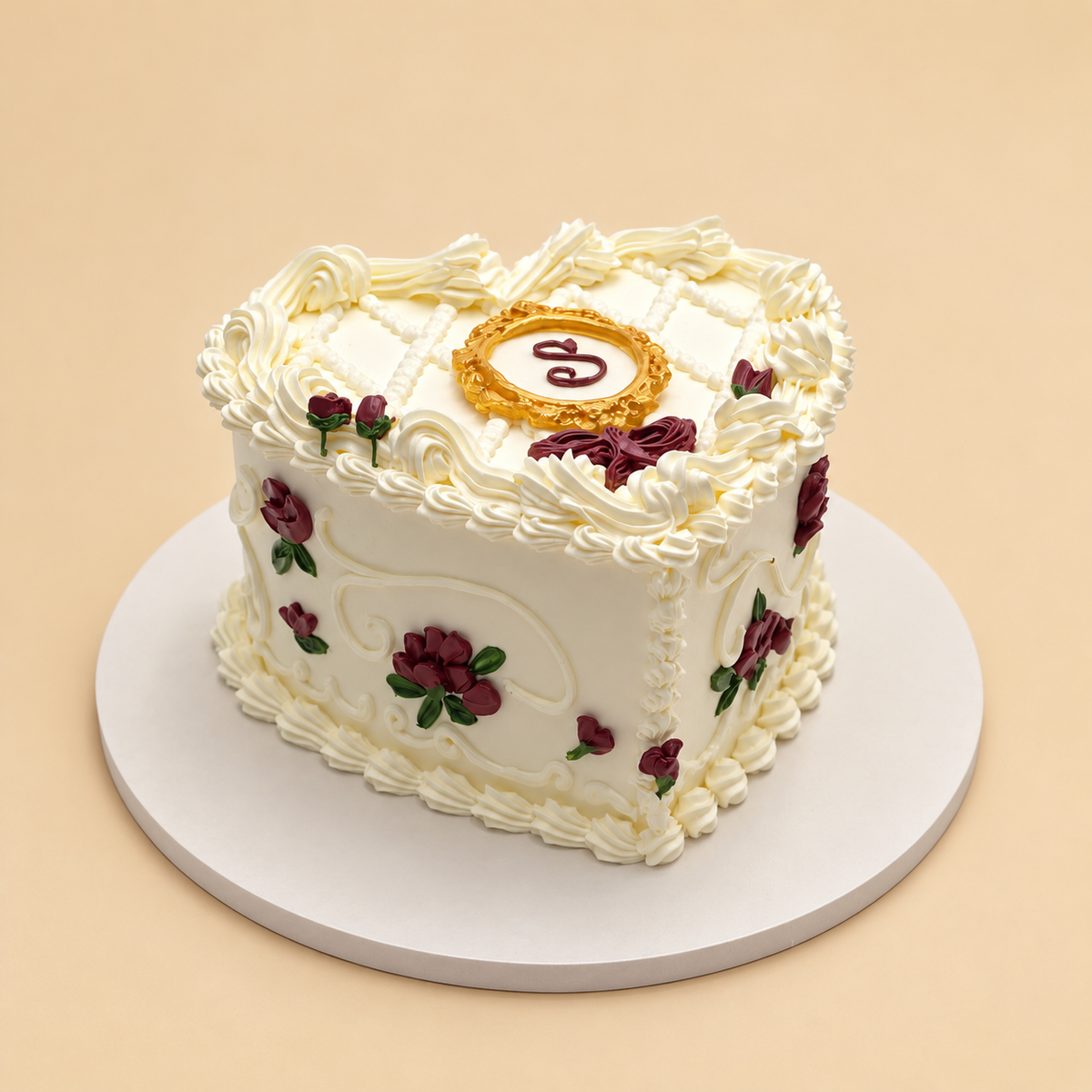 The Rose Cameo cake by CHO LAB BAKERY — view 3