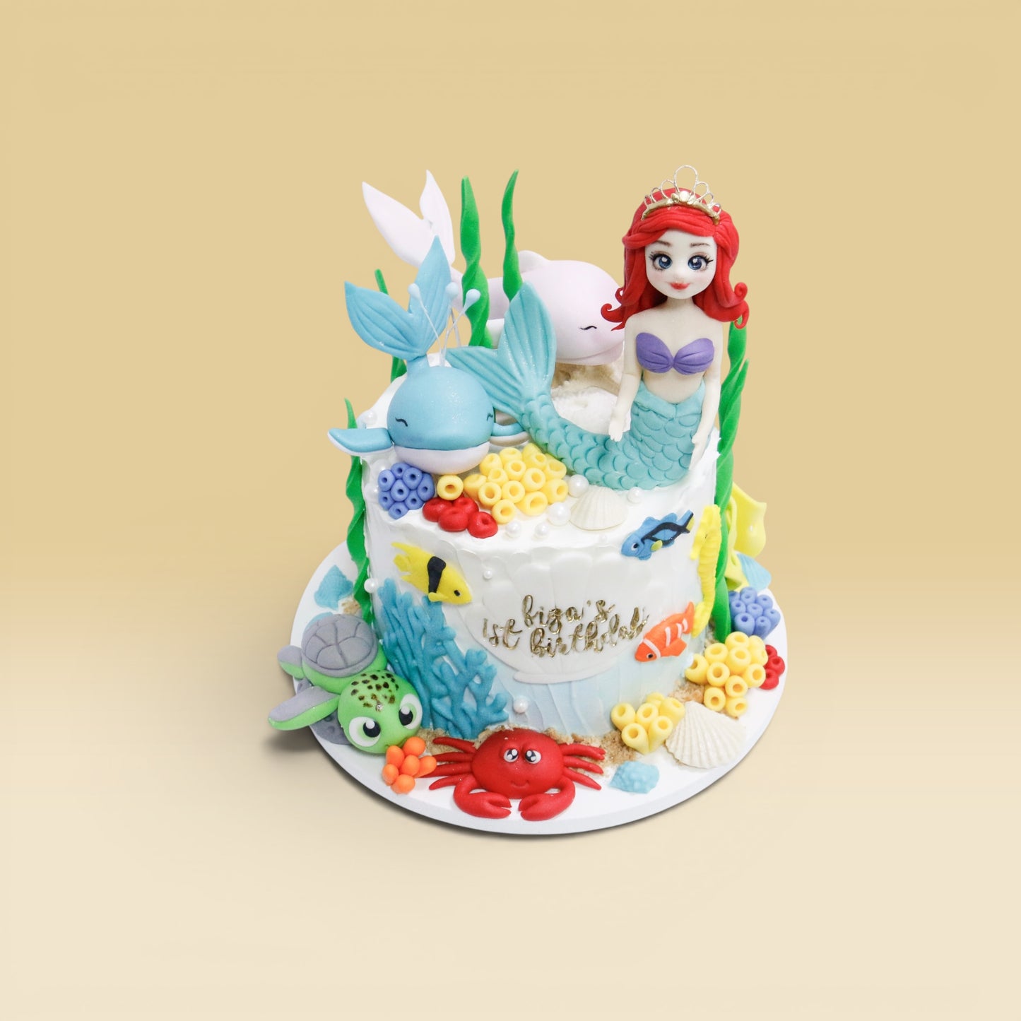 Ocean Wonderland — Mermaid Cake