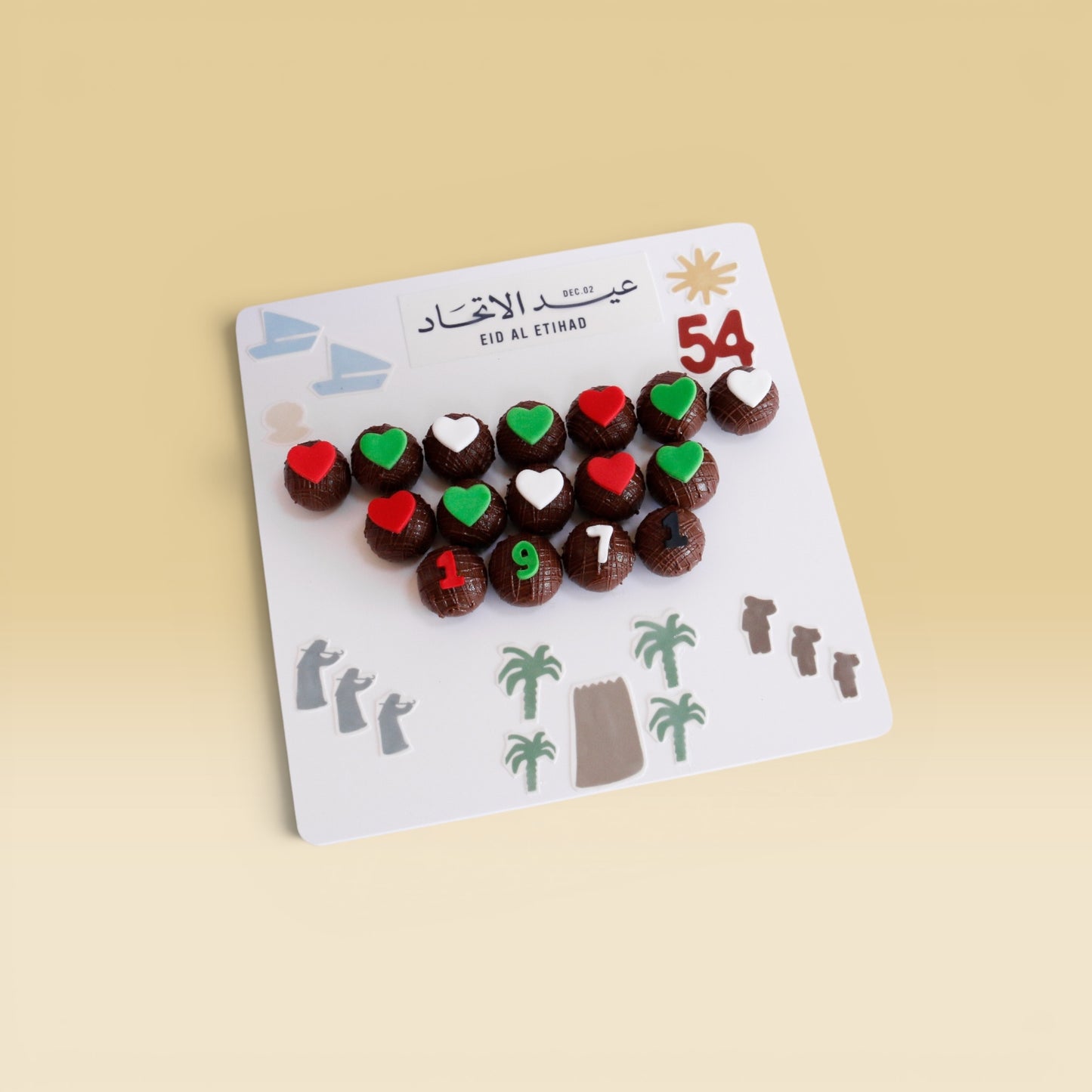 National Day Truffles — 16pc Box