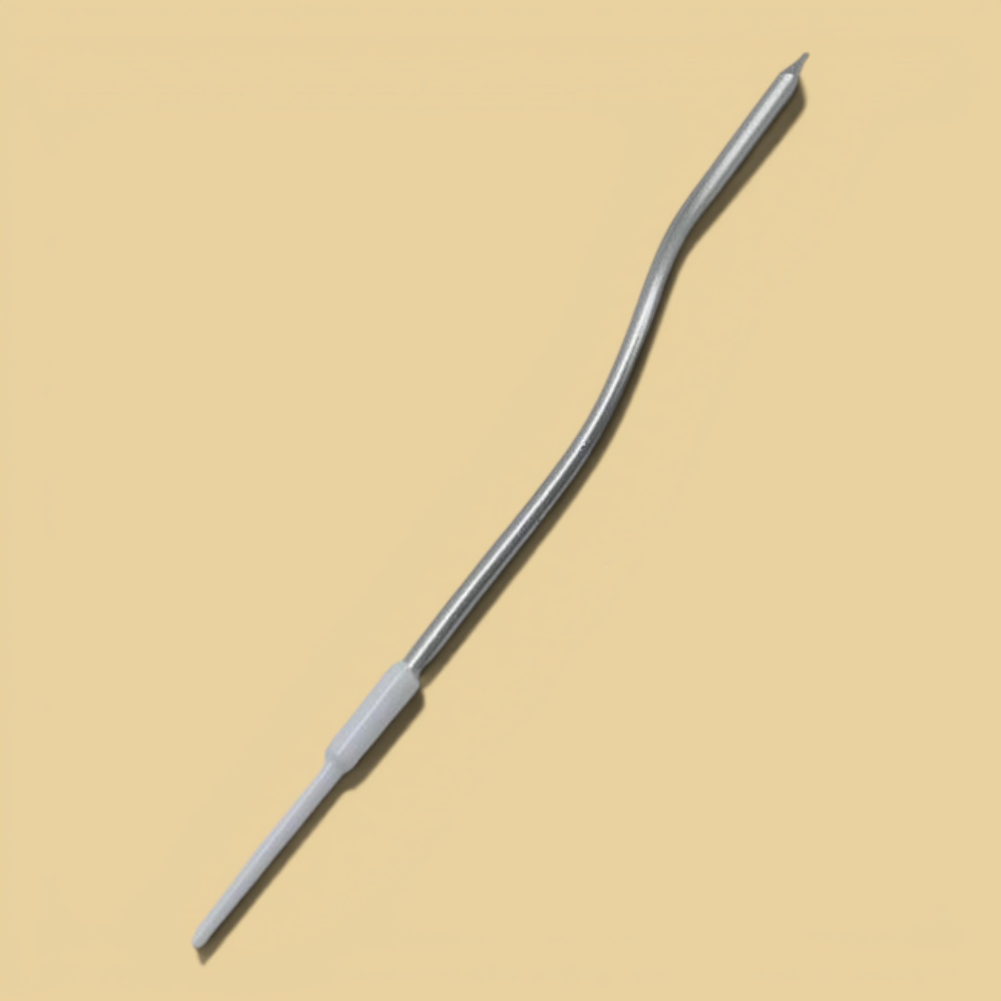 Silver Birthday Candle