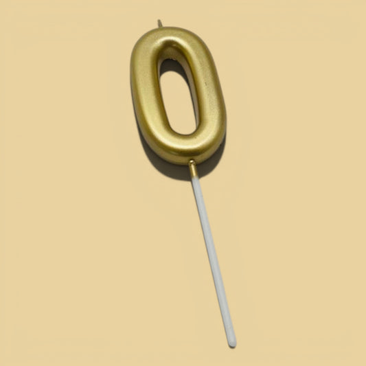 Golden Number Candle — 0