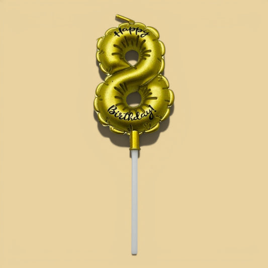 Golden Number Candle — 8