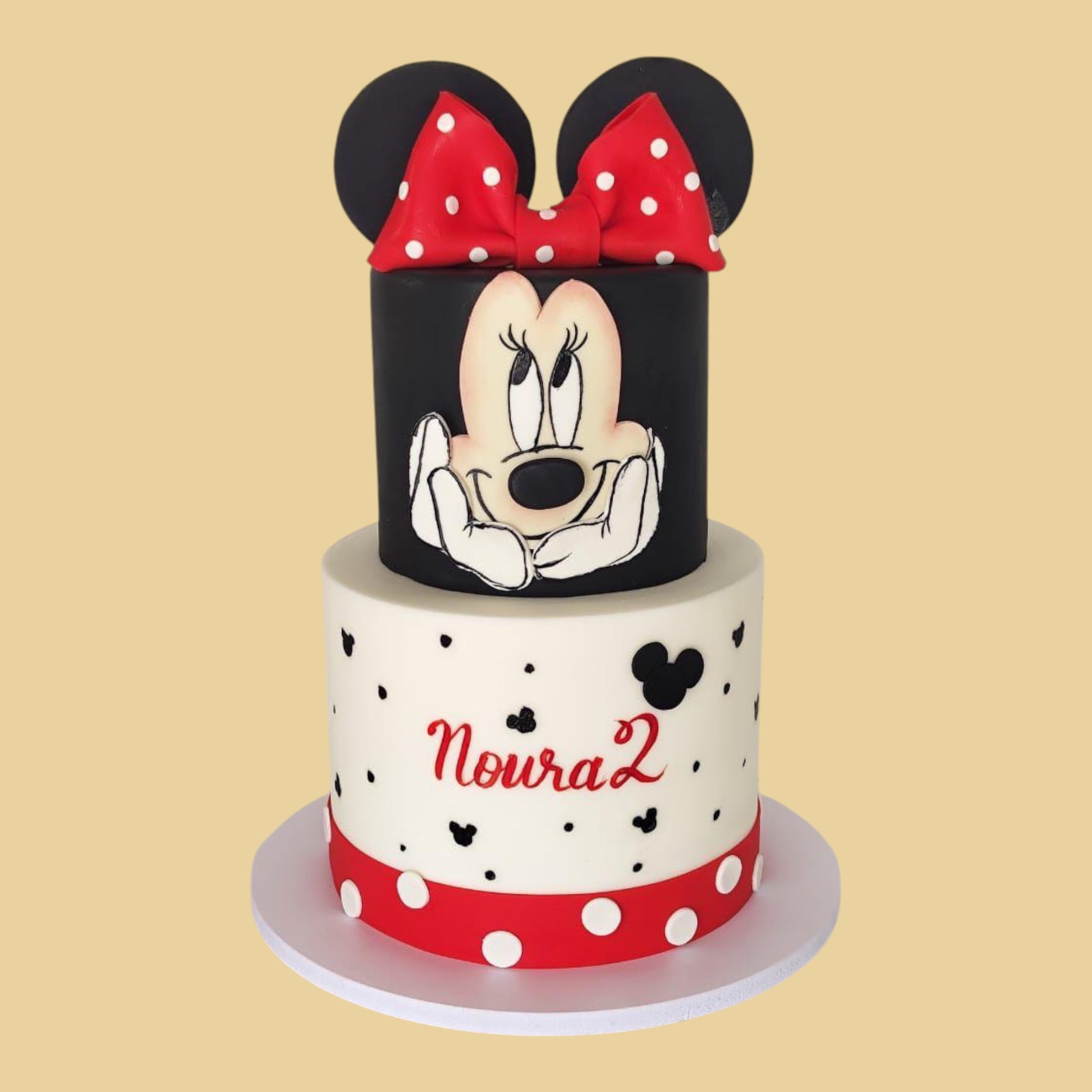 Minnie Mouse — Two Tier