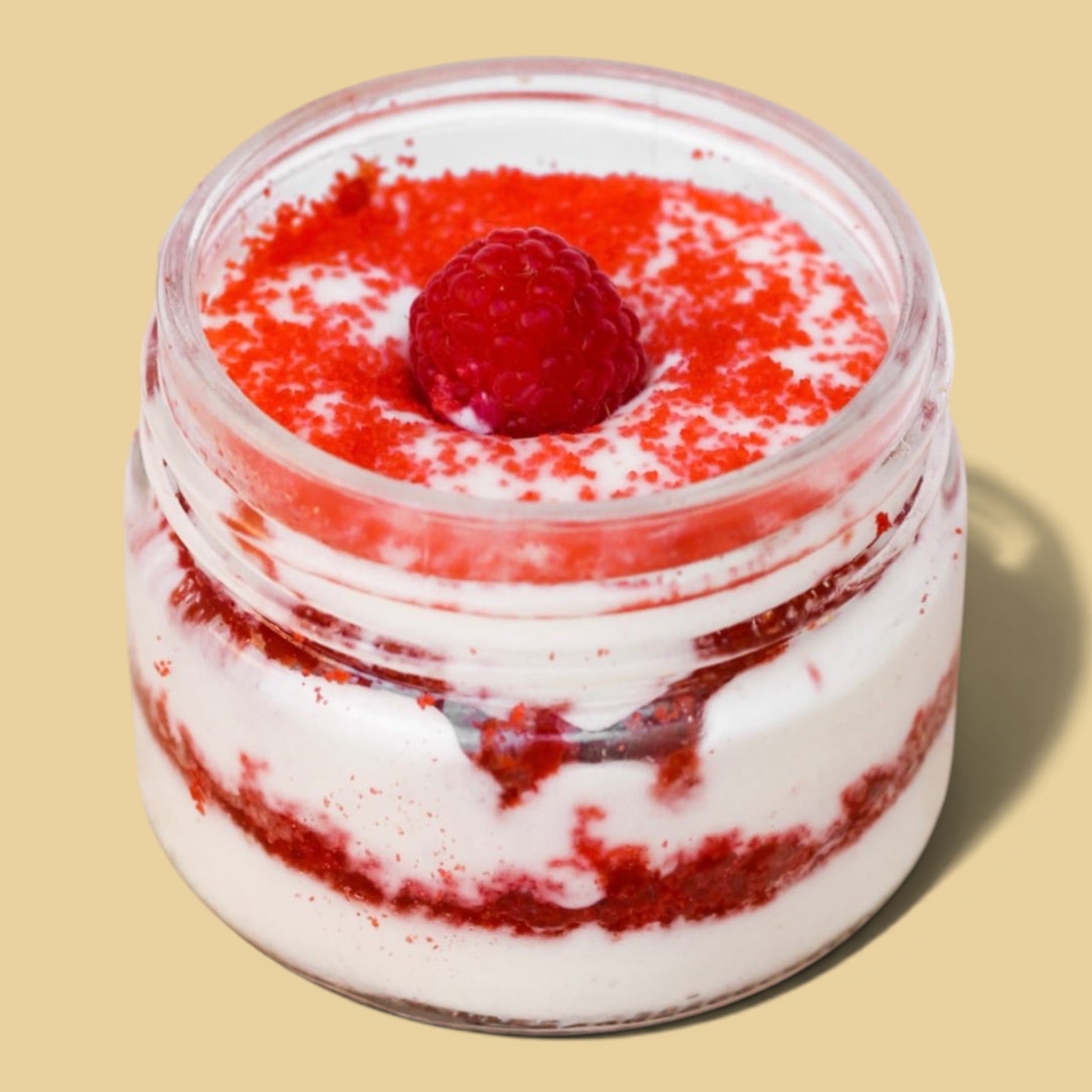 Red Velvet Cheesecake Jar
