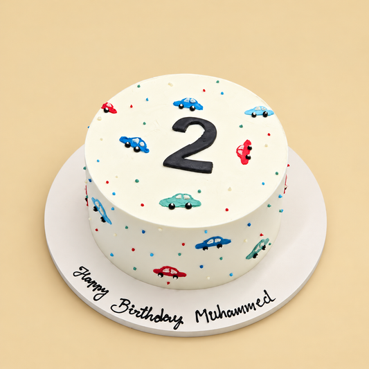 Little Cars — 1 kg cake by CHO LAB BAKERY