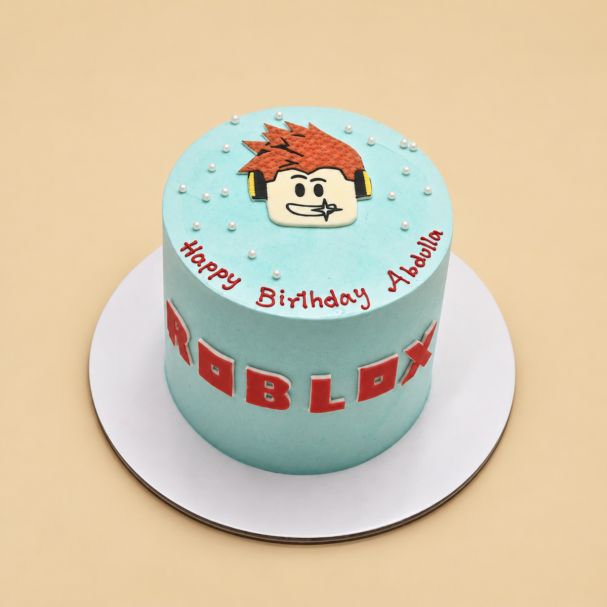 Roblox Birthday — 1 kg cake by CHO LAB BAKERY