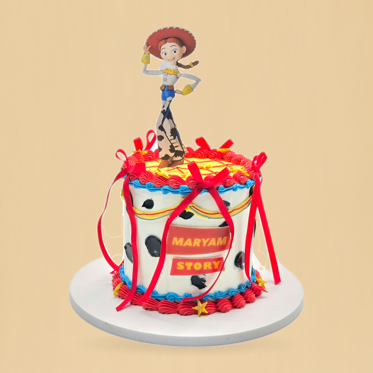 Jessie’s Ribbon Party cake by CHO LAB BAKERY — view 1