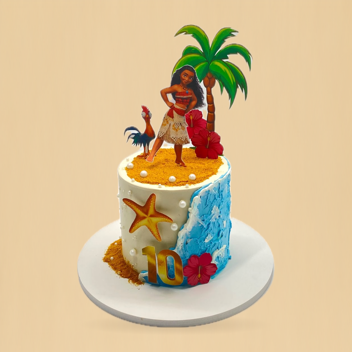 Moana Island cake by CHO LAB BAKERY — view 1