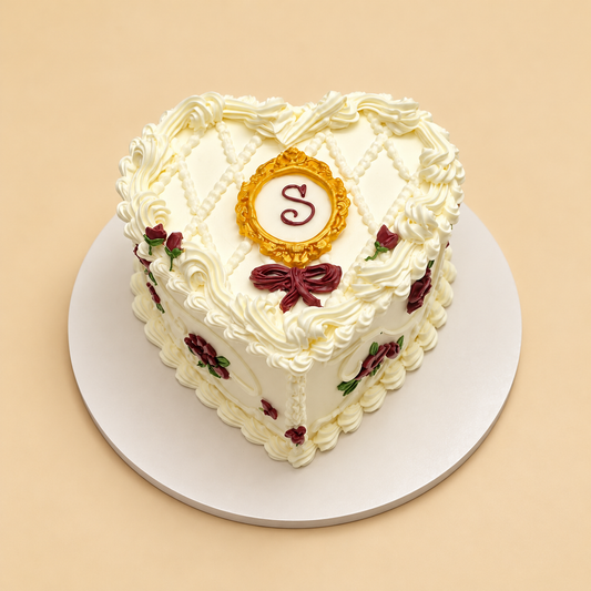 The Rose Cameo cake by CHO LAB BAKERY — view 1