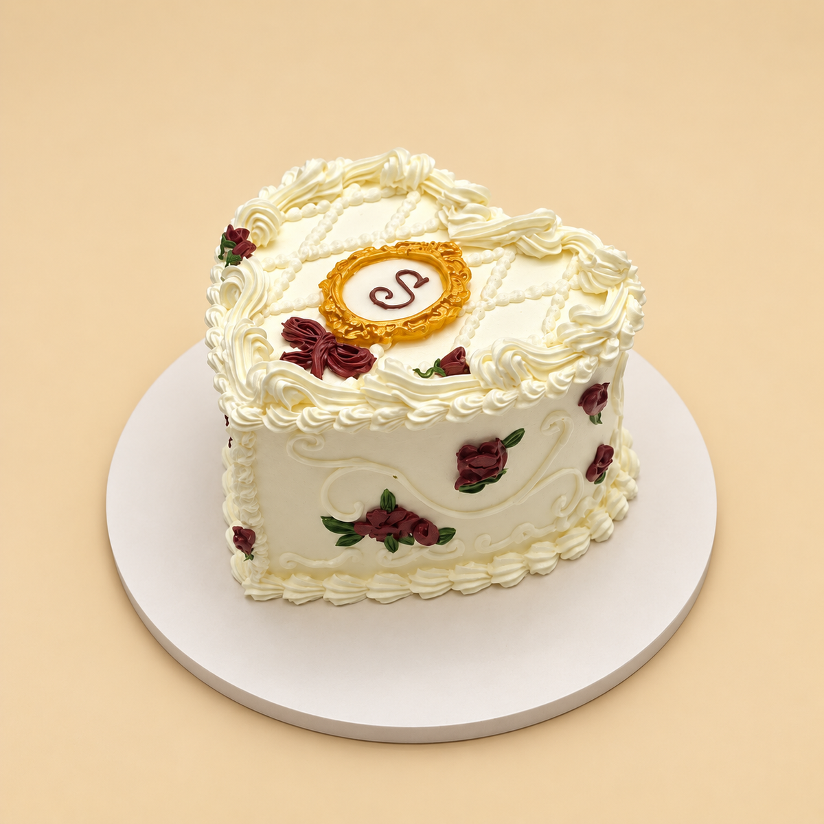 The Rose Cameo cake by CHO LAB BAKERY — view 2