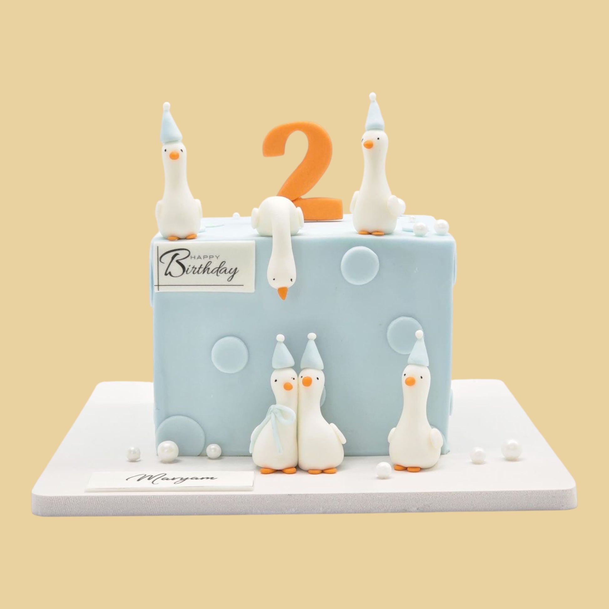 Mini Ducks — Cream