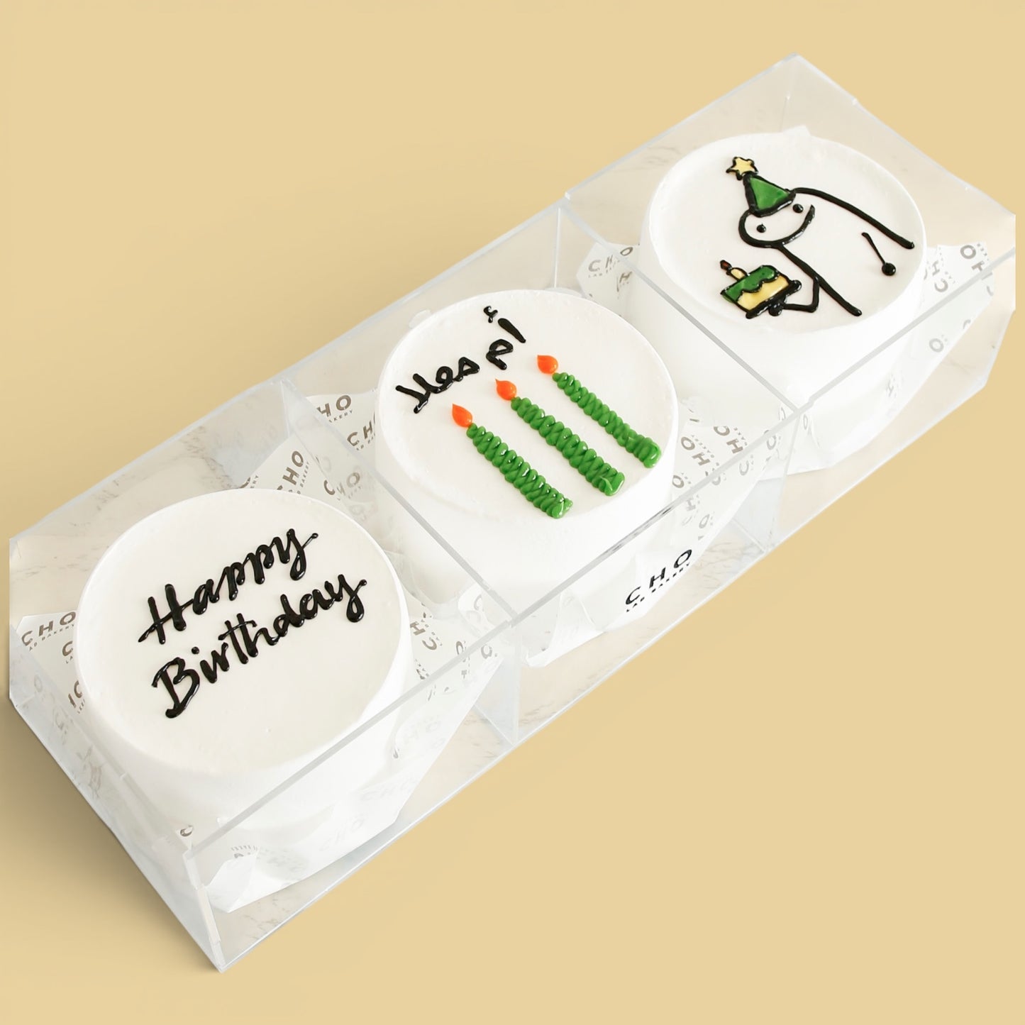 The Triple — Green Palette HBD
