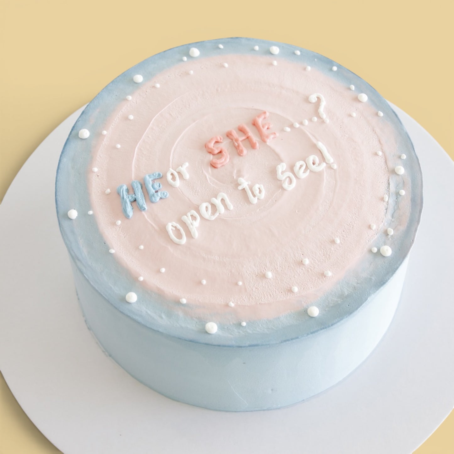 The Reveal Cake