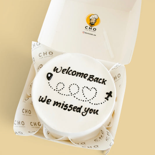 Welcome Back — Custom Note