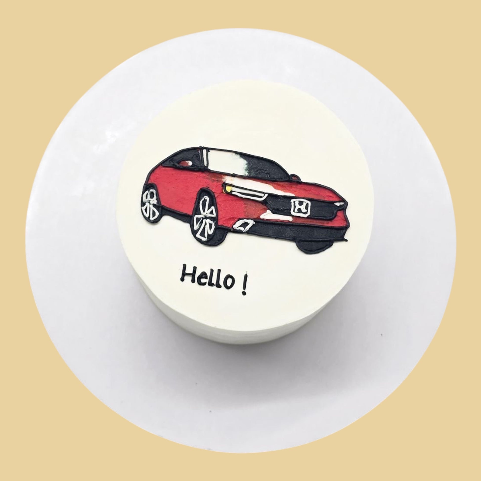 Honda Accord Red — Custom Car
